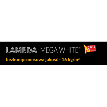 Swisspor LAMBDA MEGA WHITE FASADA lambda 0,031